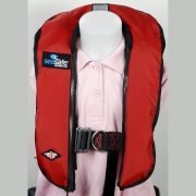 SeaSafe Systems Junior Automatic Life Jacket - Red
