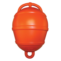 Mooring Buoy Rigid Plastic, Ext. Ø250mm, Orange