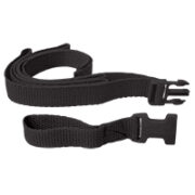 Lifejacket crotch strap with clips