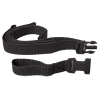 Lifejacket crotch strap with clips