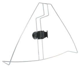 Stainless Steel Horseshoe Bracket with base for lifebuoy light