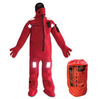 Small SOLAS Insulated Immersion Suit - with neoprene gloves