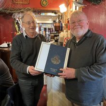 TRUSTED EMPLOYEE RETIRES